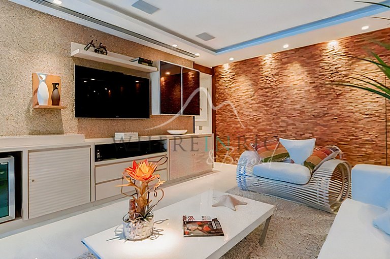 Apartamento frente mar em Ipanema para locação temporária