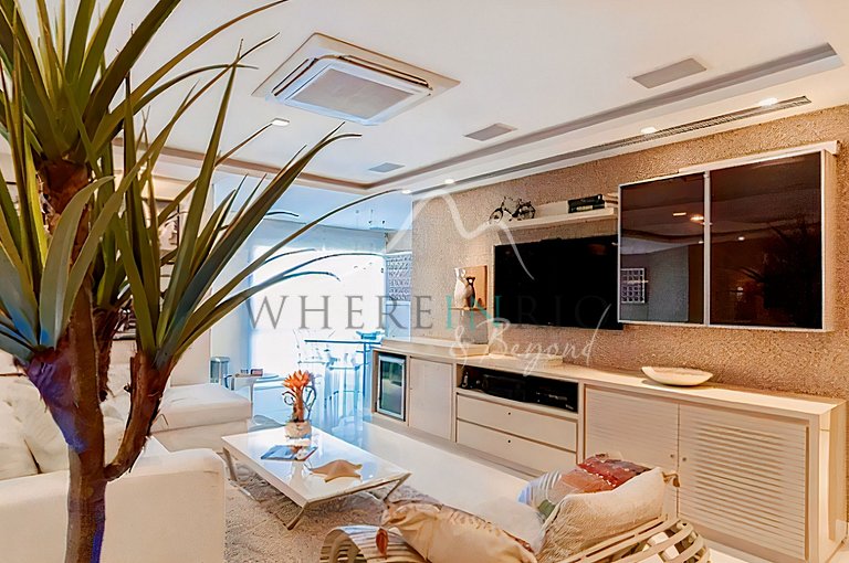 Apartamento frente mar em Ipanema para locação temporária
