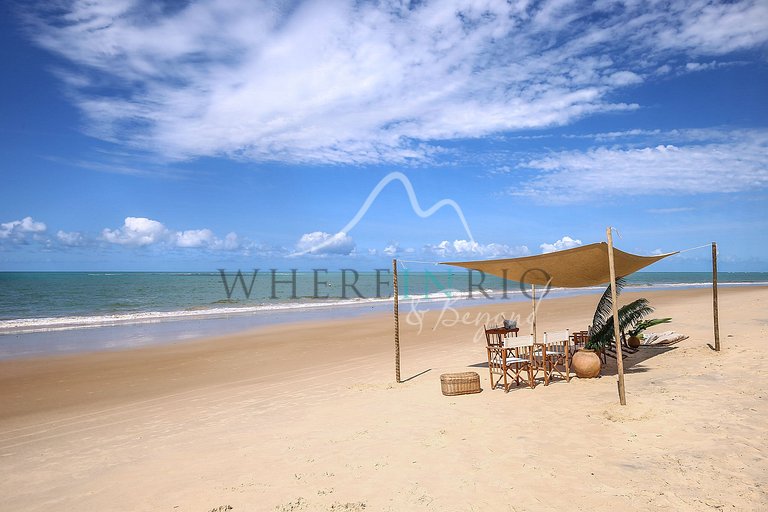 Luxury house on the beach in Trancoso - Bahia