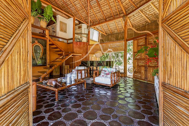 Casa de lujo frente al mar en Trancoso