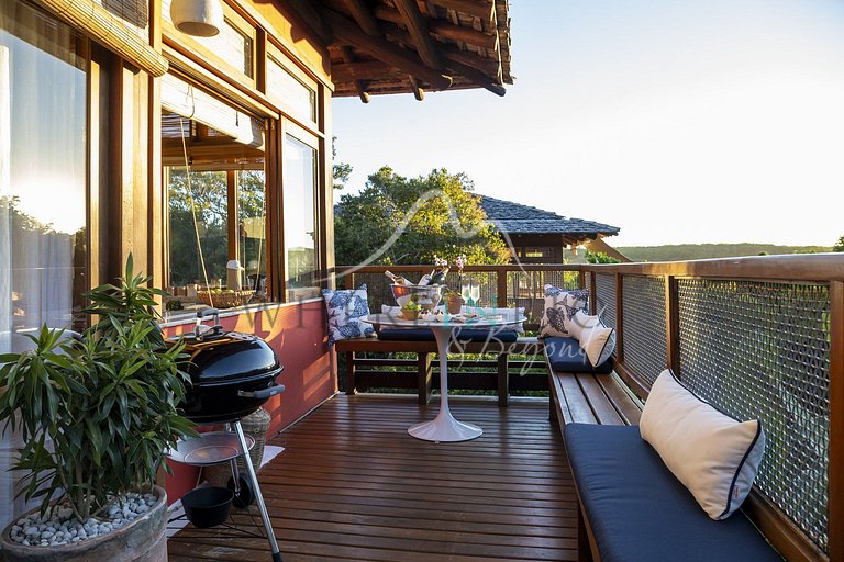 Rustic-chic house for season in Trancoso - Bahia