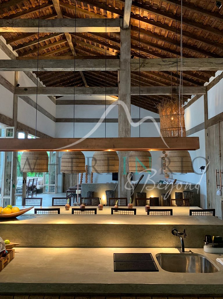 Vacation house with 5 suites in Trancoso with pool