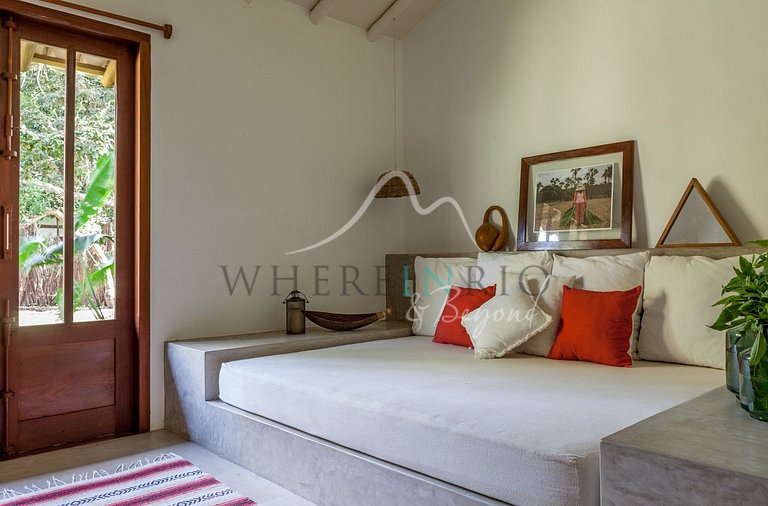 Belle et confortable maison près du Quadrado et de la plage