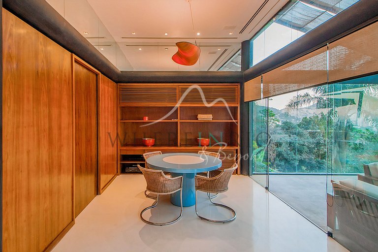 Espetacular casa com 4 quartos e piscina para alugar na Joat