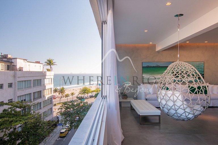 Appartement luxueux avec 4 suites pour des vacances à Ipanem