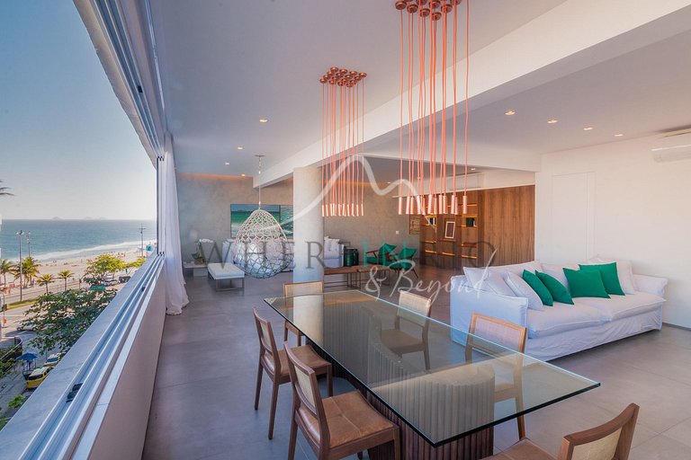 Appartement luxueux avec 4 suites pour des vacances à Ipanem