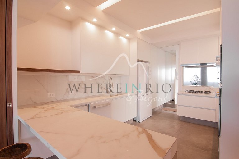 Appartement luxueux avec 4 suites pour des vacances à Ipanem