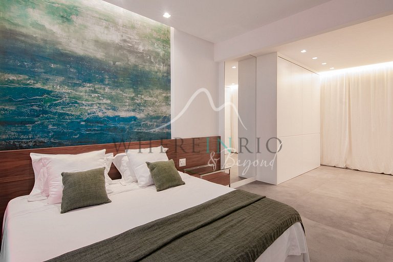 Appartement luxueux avec 4 suites pour des vacances à Ipanem