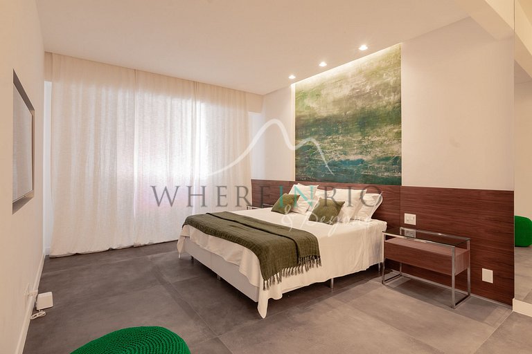 Luxury apartment with 4 suites for vacations in Ipanema