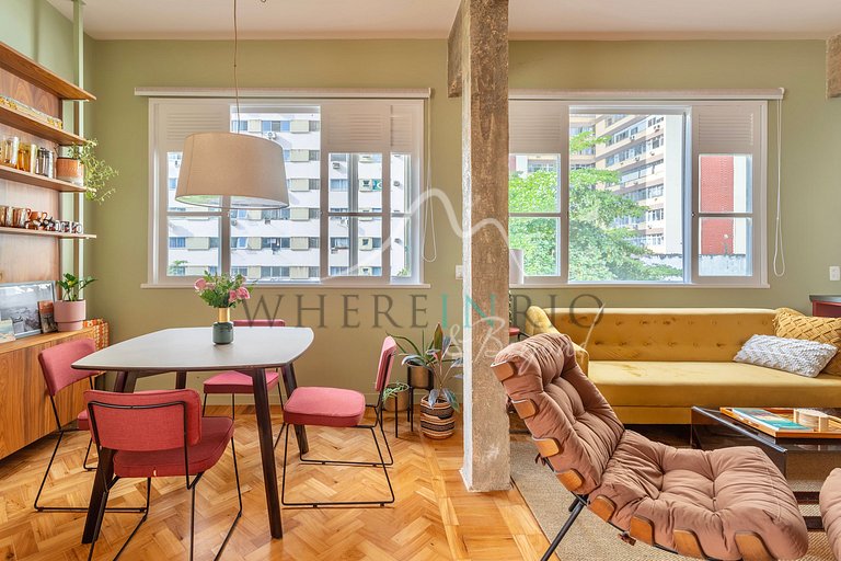 Apartamento loft reformado em Ipanema