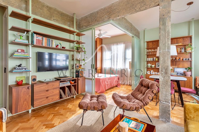 Apartamento loft reformado em Ipanema