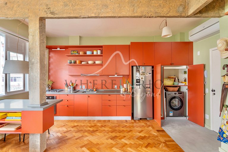 Apartamento tipo loft reformado en Ipanema