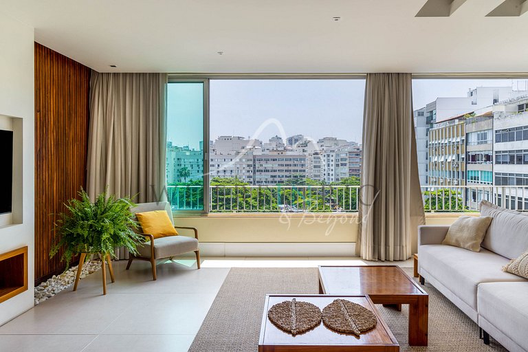 Appartement à un pâté de maisons de la plage d'Ipanema