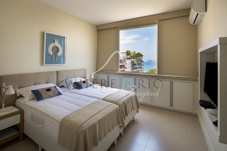 Appartement à un pâté de maisons de la plage d'Ipanema