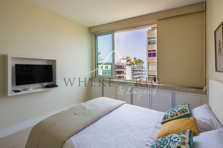 Appartement à un pâté de maisons de la plage d'Ipanema