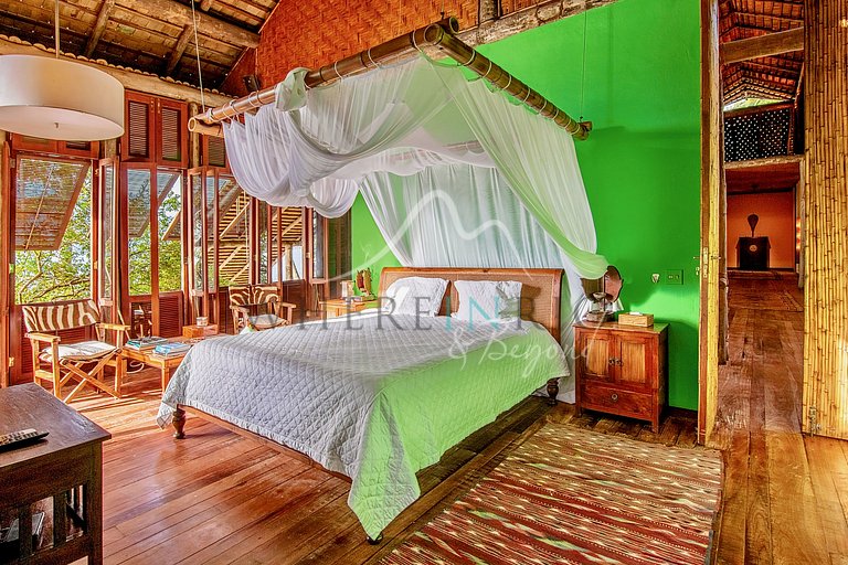 Casa privada com piscina em ilha paradisíaca