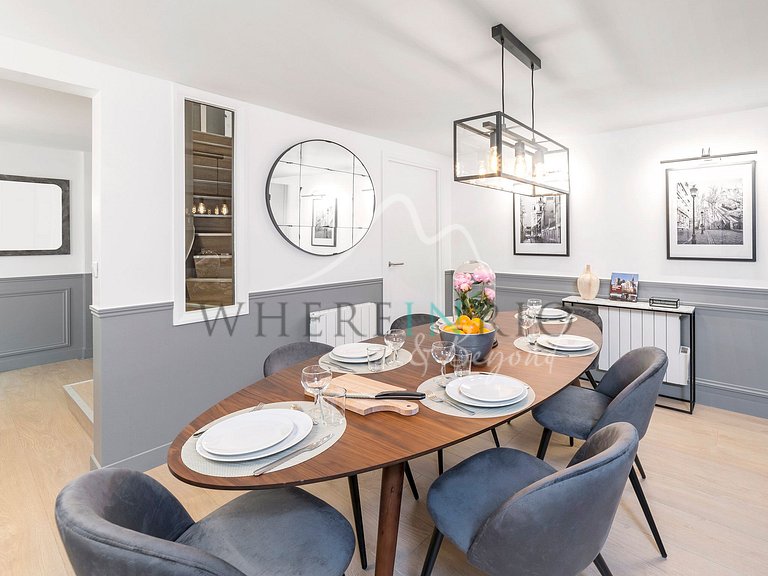 Appartement de luxe avec 3 chambres à Paris
