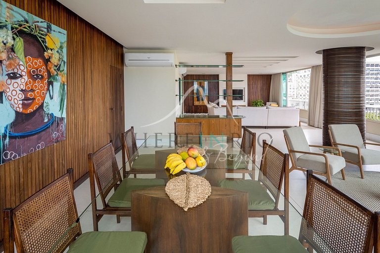 Appartement à un pâté de maisons de la plage d'Ipanema