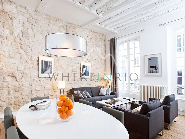 Charming fully furnished apartment for rent in Paris