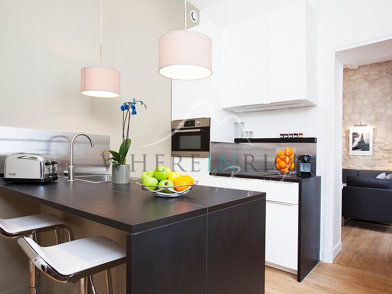 Charming fully furnished apartment for rent in Paris