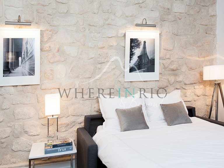 Charmoso apartamento totalmente mobiliado para alugar em Par