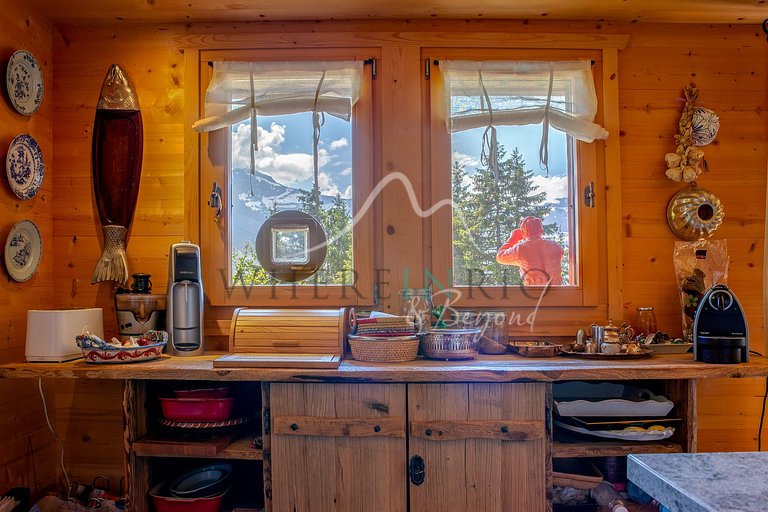 Luxury mountain chalet for sale in Switzerland
