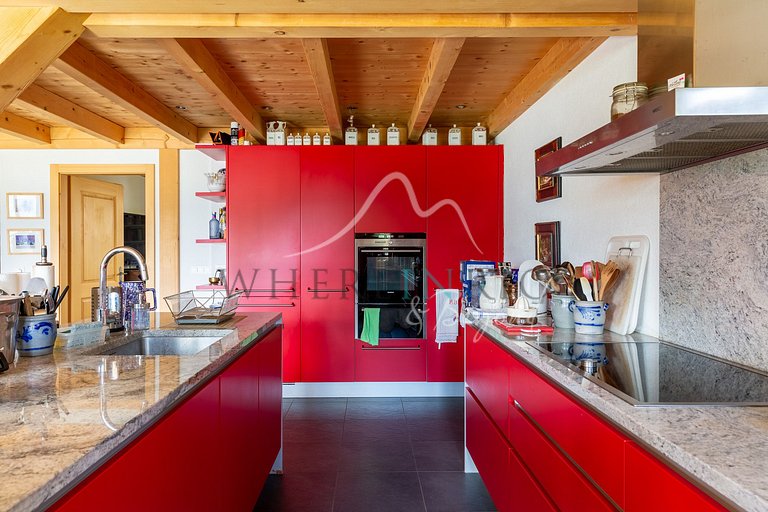 Luxury mountain chalet for sale in Switzerland
