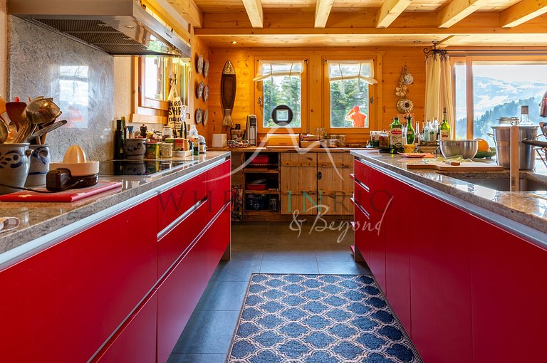 Luxury mountain chalet for sale in Switzerland