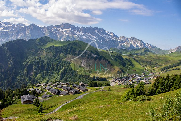 Luxury mountain chalet for sale in Switzerland