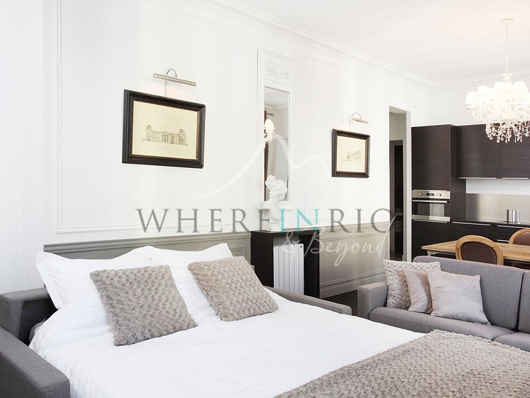Apartamento sofisticado e elegante em Paris