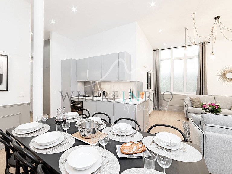Apartamento de luxo com 4 quartos em Paris