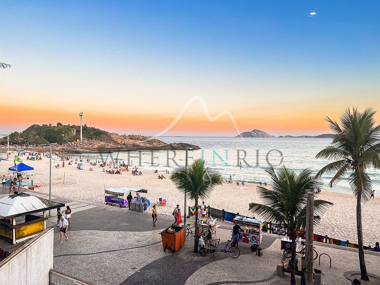 Apartamento con vista al mar para vacaciones en Arpoador