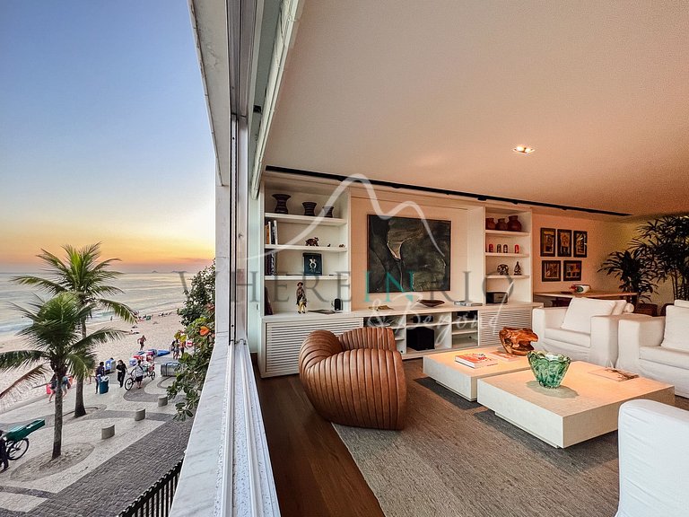 Sea view apartment for vacation in Arpoador