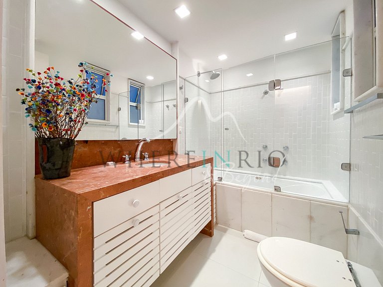 Appartement avec vue sur la mer pour les vacances à Arpoador