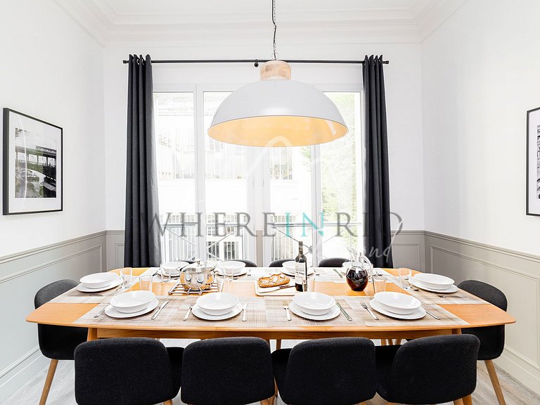 Luxuoso apartamento de 4 quartos em Paris
