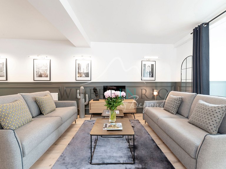 Apartamento de luxo com 4 quartos em Paris