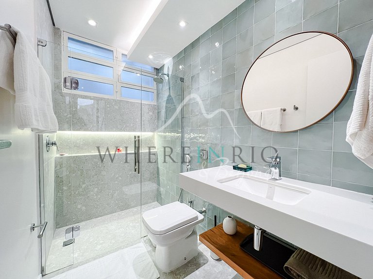 Apartamento reformado con jardín de invierno en Copacabana