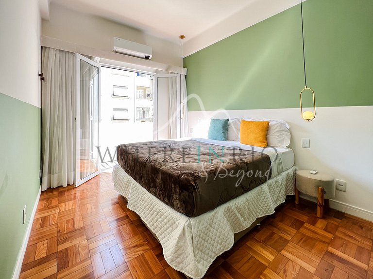 Apartamento totalmente reformado 2 min da praia