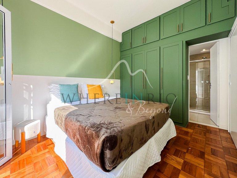 Fully refurbished apartment 3 min from the beach
