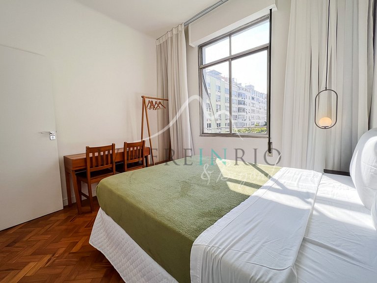 Apartamento totalmente reformado 2 min da praia