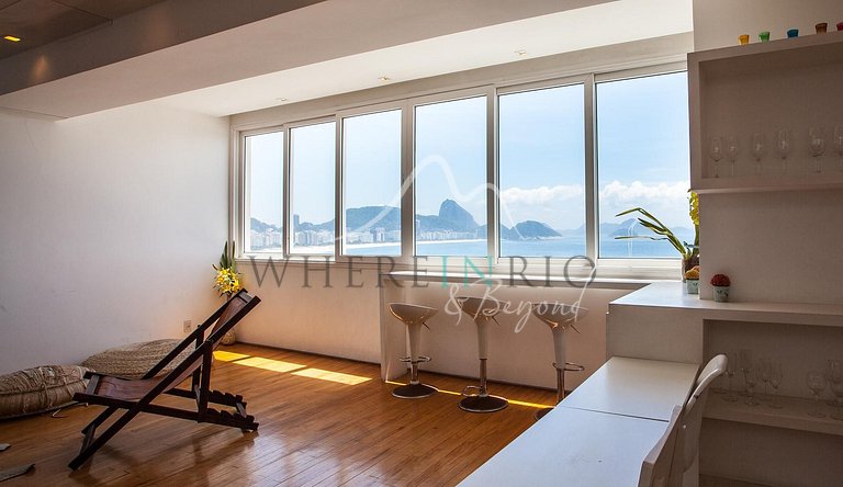 Penthouse luxuese à Copacabana pour les vacances