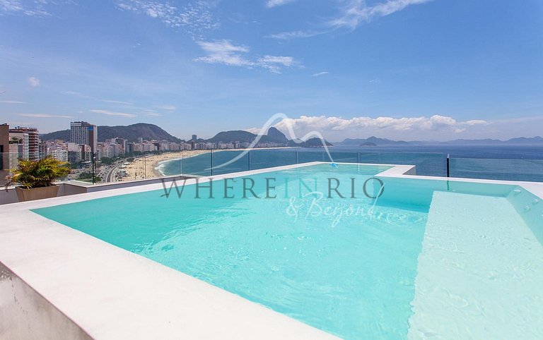 Penthouse luxuese à Copacabana pour les vacances