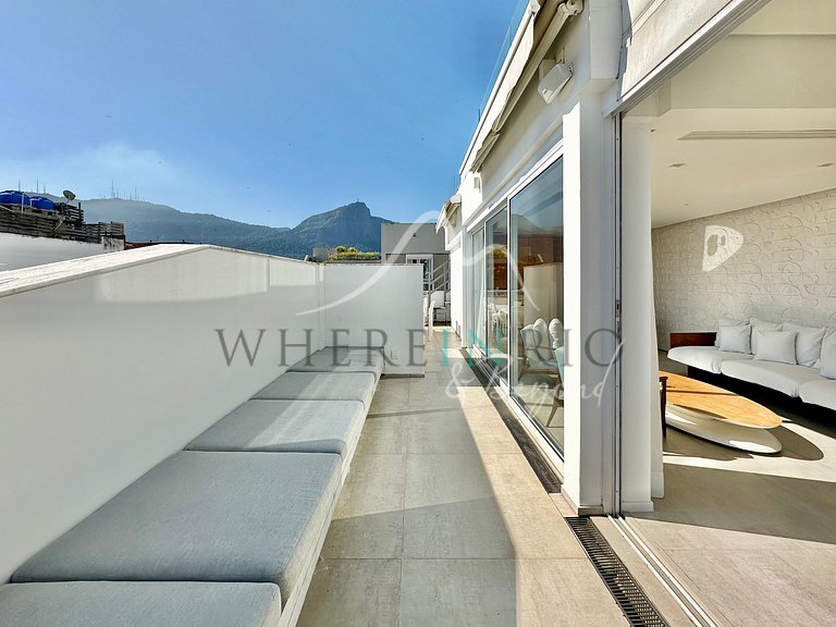 Cobertura duplex com 4 quartos em Ipanema