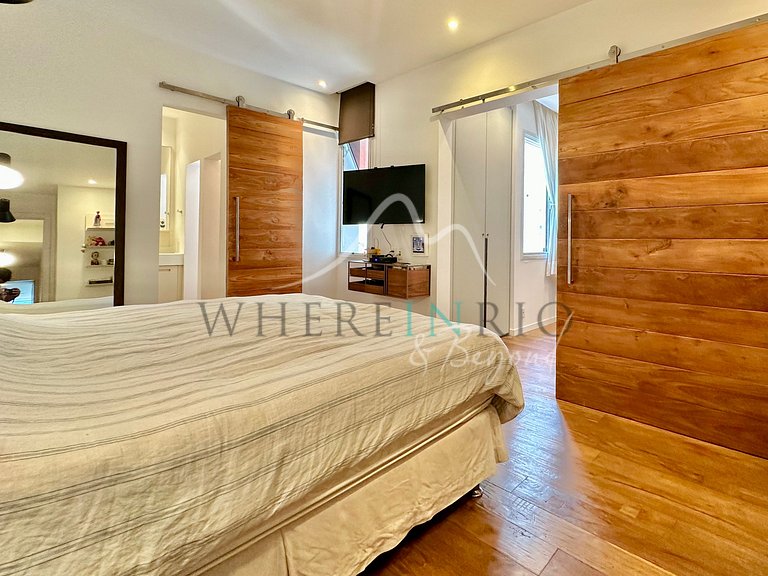 Penthouse a Ipanema avec Piscine et Vue Lagoa
