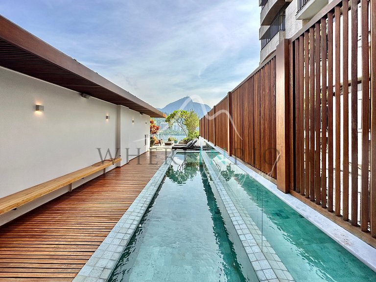 Penthouse avec Piscine et Vue Lagoa