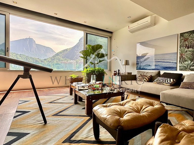 Penthouse avec Piscine et Vue Lagoa