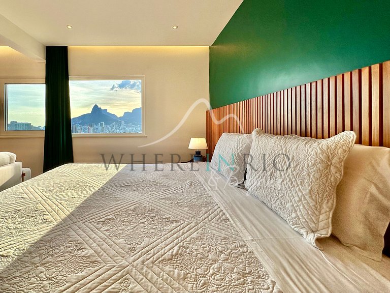 Apartamento em Ipanema com Vista para o Cristo!