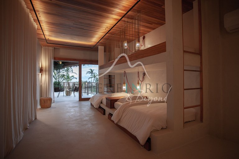 Beautiful Beachfront House at Praia do Preá