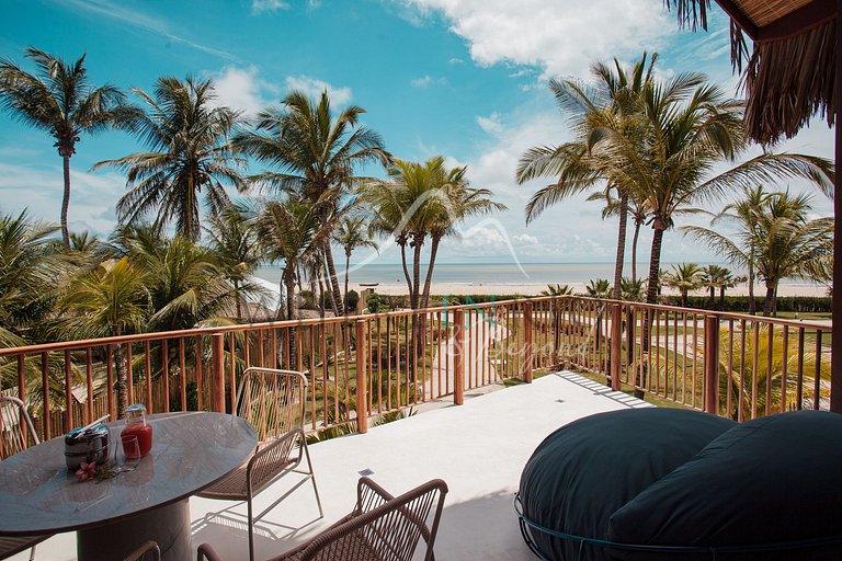 Beautiful Beachfront House at Praia do Preá