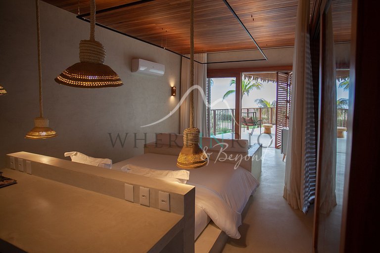 Beautiful Beachfront House at Praia do Preá